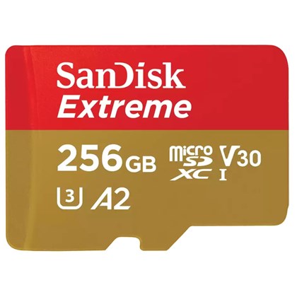 SanDisk 256GB Extreme microSDXC SanDisk microSDXC 256 GB |UHS-I |card memory
