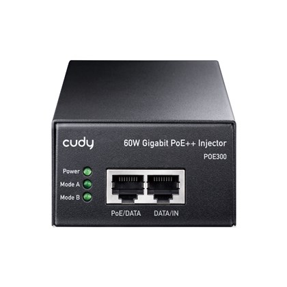 Cudy INJECTOR 60W Gigabit PoE/PoE+ Injector POE300 Cudy