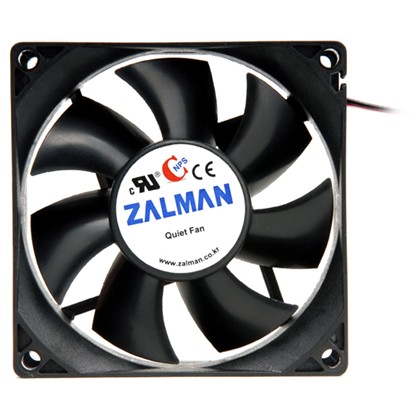 Zalman ZALMAN 80 MM 2000RPM מאורר נוסף למארז 80mm silent case fan free from noise and vibration