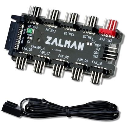 Zalman ZALMAN PWM 10 Port Controller Can Control 10 groups of PWM fans!