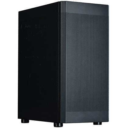 Zalman CASE ZALMAN Mid Tower i4 Black Full Mesh Side panel Design and Magnetic Dust Filter