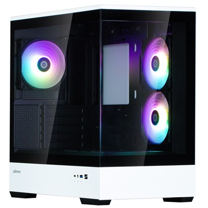 Zalman CASE ZALMAN P30 BW mATX Mini Tower Black&White