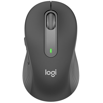 Logitech Logitech M650 Signature wireless Mouse Graphite Medium mouse |black |4000 dpi |USB Type-A, Bluetooth wireless