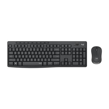Logitech Logitech Wireless MK295 Silent Combo Black keyboard+mouse |USB