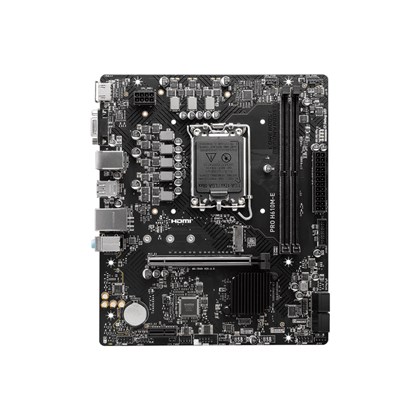 MSI MSI PRO H610M-E DDR5 Processors LGA 1700 Micro-ATX |mother board