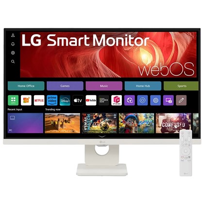 LG Electronics LG 32 USB-C/4K/SMART/32U721SA-W/HDMIx2/USBx2/WHTE 31.5 in 3840 x 2160 pixels W-LED |60 Hz