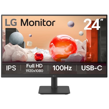 LG Electronics LG 24 IPS FHD Monitor with USB-C (65W PD) 23.8 in