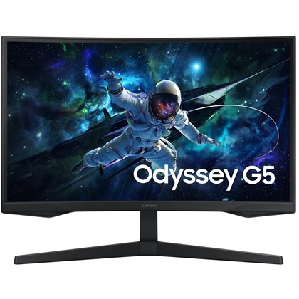 Samsung SAMSUNG 27 ODYSSEY CURVED G5 GAMING 165HZ/1MS/2K/HDMI/DP 165Hz 1ms 27 in 2560 x 1440 pixels W-LED |165 Hz