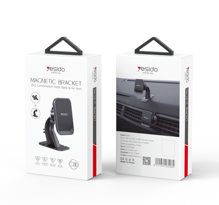 Yesido מעמד לרכב Magnetic Bracket Dashboard holder (C110)