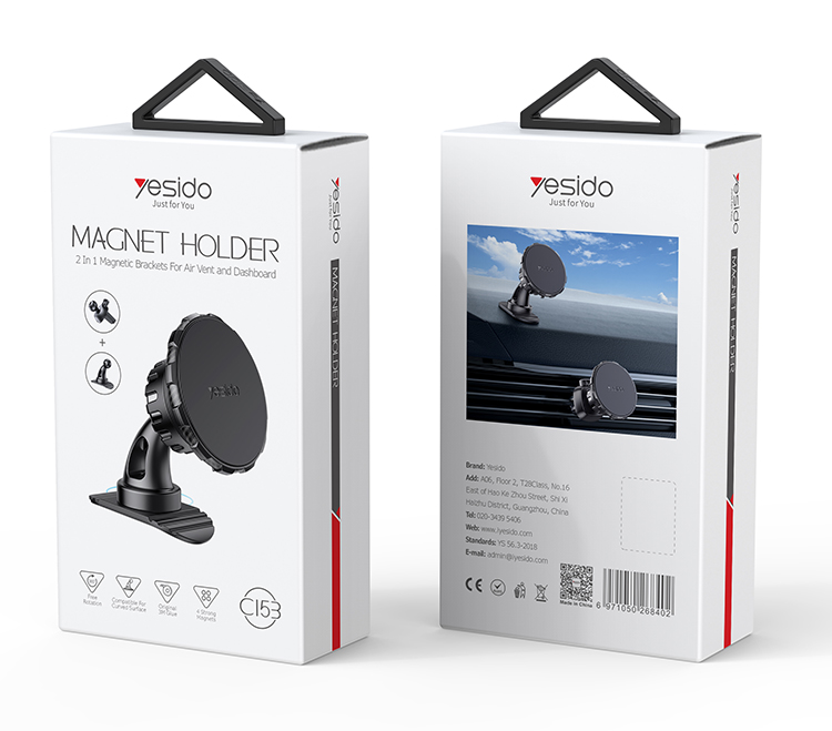 Yesido מעמד לרכב Magnetic car holder (C153)