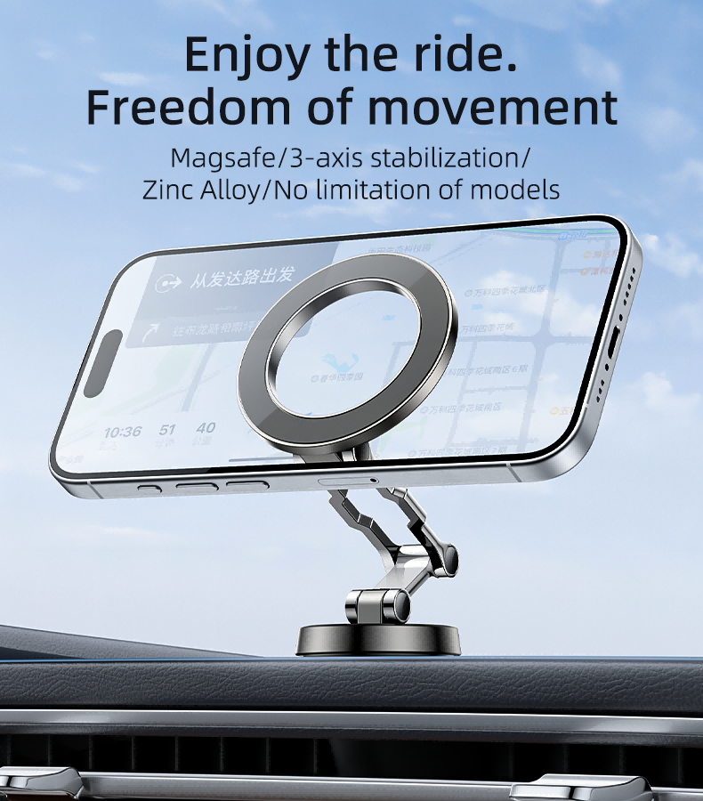 Yesido מעמד לרכב Magsafe Magnetic Phone Holder (C203)