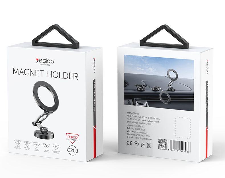 Yesido מעמד לרכב Magsafe Magnetic Phone Holder (C203)