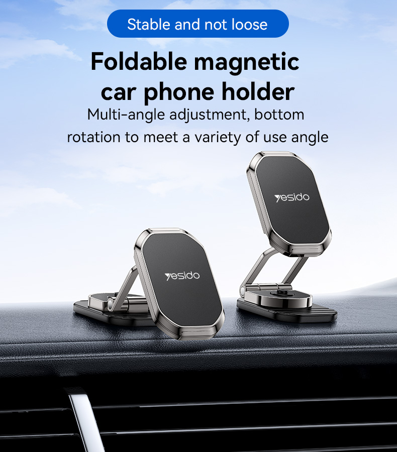 Yesido מעמד לרכב Folding magnetic bracket (C222)
