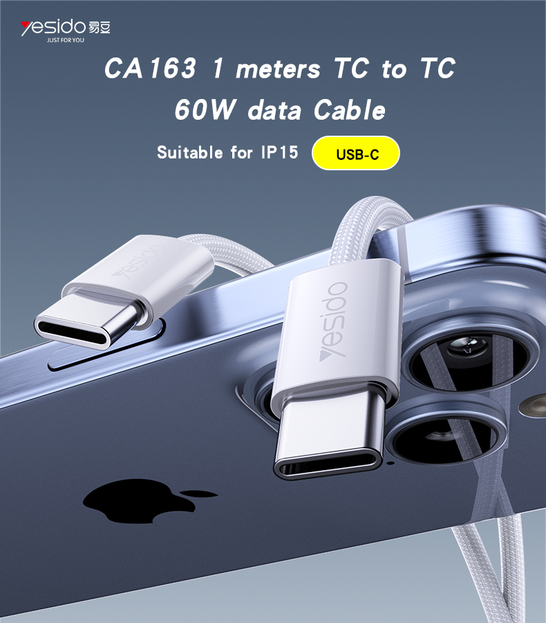 Yesido כבל For IOS and Android Data Cable
2M (CA164)
