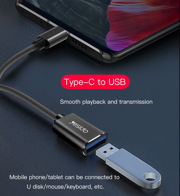 Yesido מתאם OTG TYPE-C OTG (GS01)