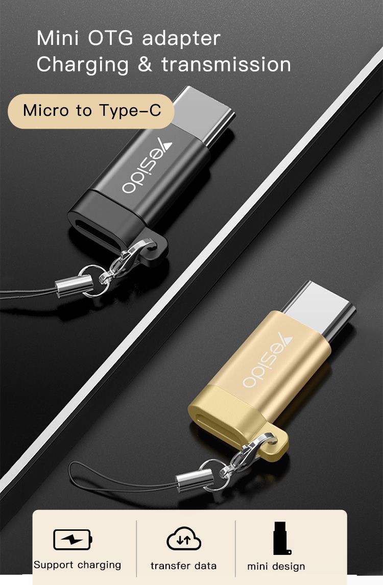 Yesido מתאם OTG MIRCO-TYPEC (GS04)