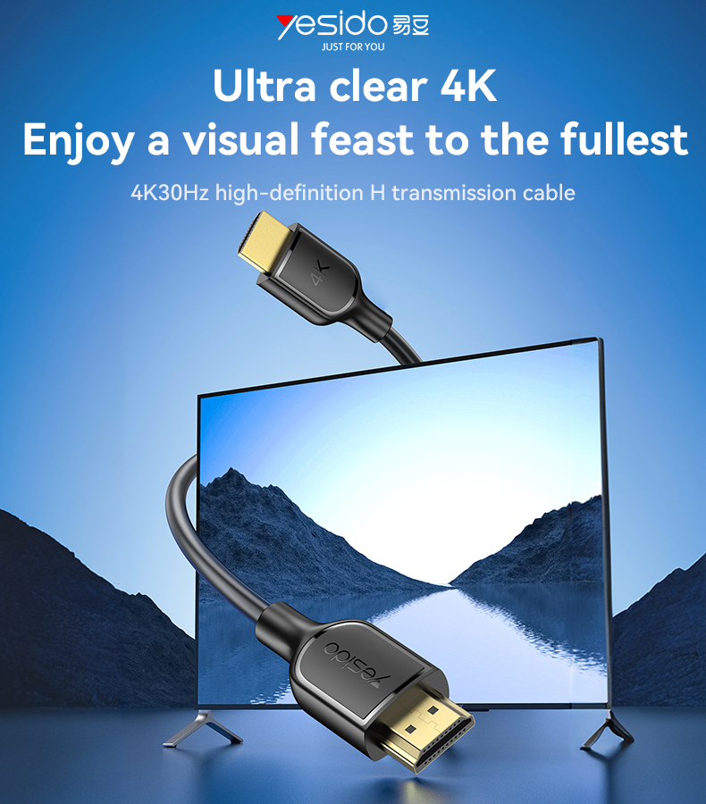 Yesido כבל HDMI HDTV 1.8M (HM16)