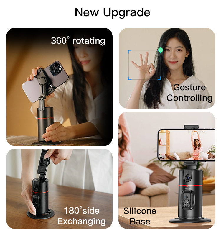 Yesido אביזר צילום 360° Intelligent Face Recognition Tracking holder (SF16)
