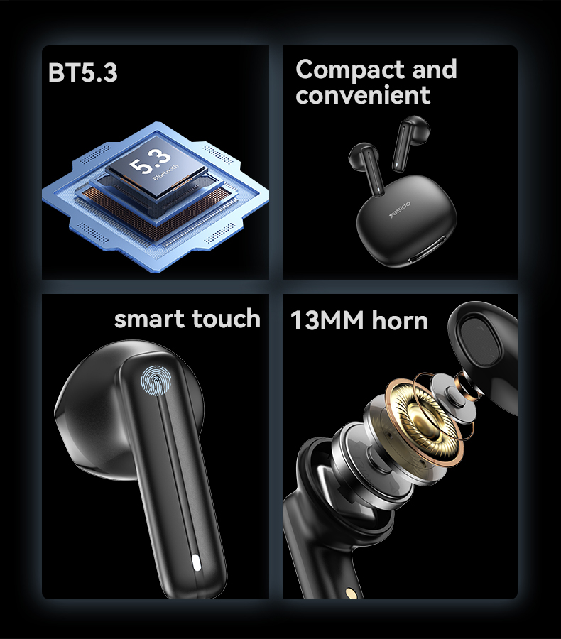 Yesido אוזניות בלוטות TWS Earbuds (TWS25)