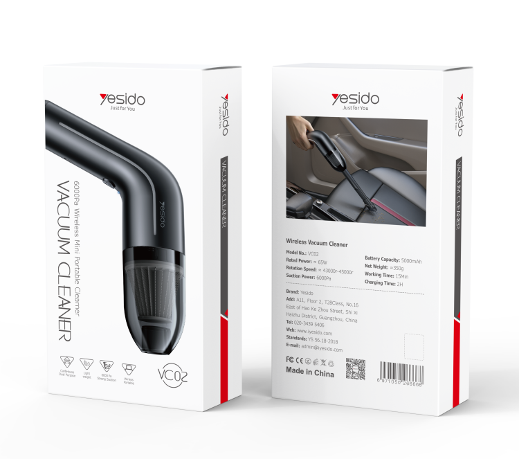 Yesido מעמד VACUUM CLEANER (VC02)