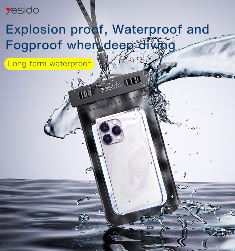 Yesido אביזר Lifestyle Portable waterproof phone case (WB10)