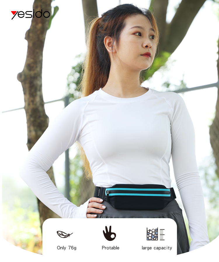 Yesido אביזר Lifestyle High elastic sports waist bag (WB13)