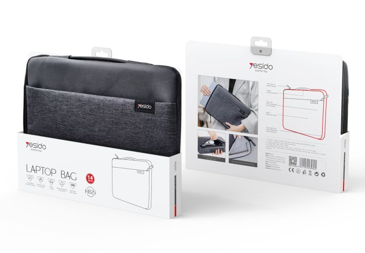 Yesido אביזר Lifestyle 14" Laptop bag (WB29)