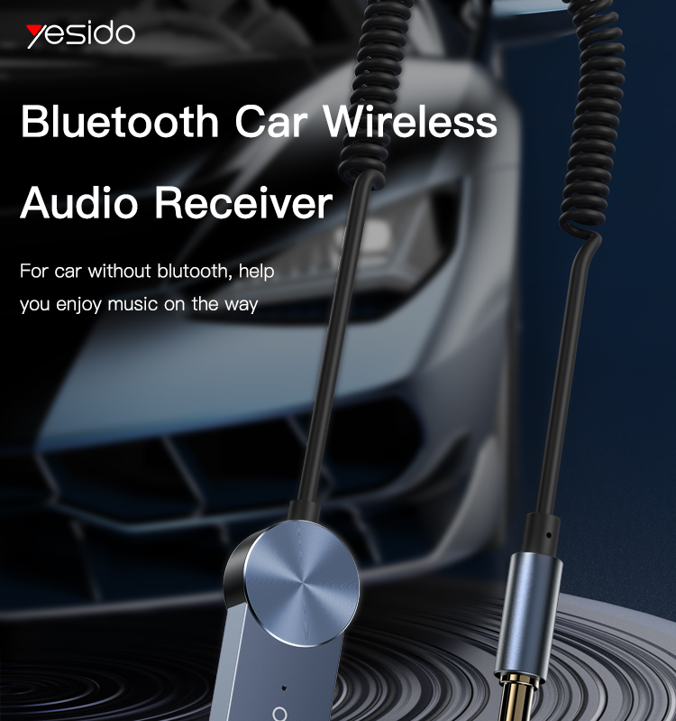 Yesido כבל AUX Bluetooth Transmitter (YAU24)