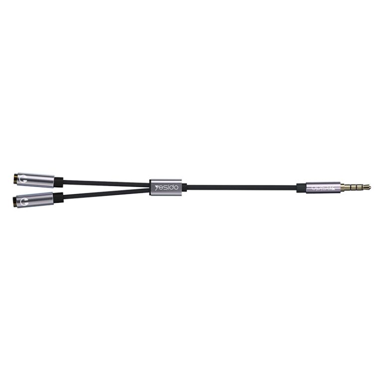 Yesido כבל AUX Audio Splitter
3.5mm Male to Dual 3.5mm Female
Mircophone Headset Audio cables (YAU28)