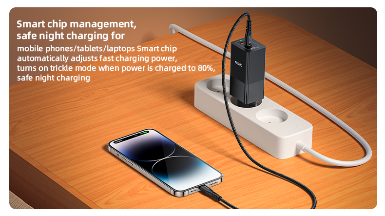 Yesido מטען לבית A+C 65W Home charger -EU (YC73)